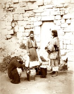 Kávéárus Jeruzsálemben, 1867-81 körül